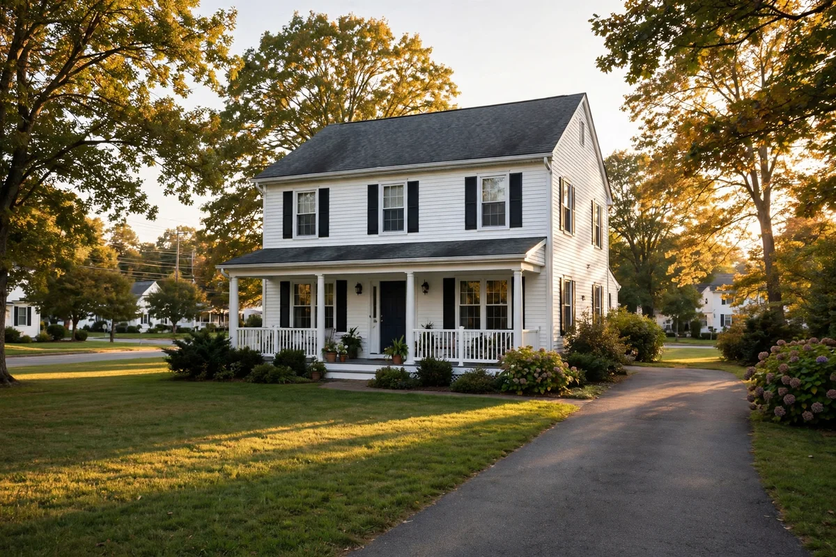 Two-story house in Milford